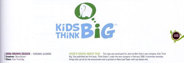 Kids Think Big in The Big Book of Green Design