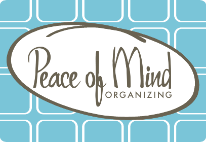 Peace of Mind Organizing Logo